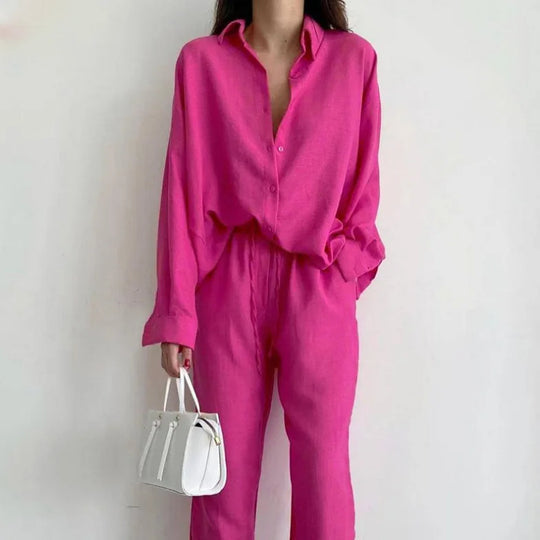 comfortable Chic Two-Piece Set for Women