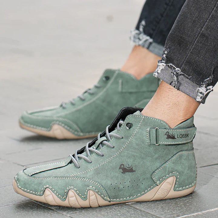 Comfortable Designed for balance Leather Walking Shoes