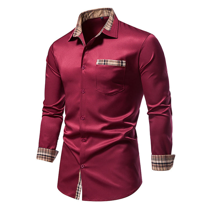 Modern Fit Contrast Shirt