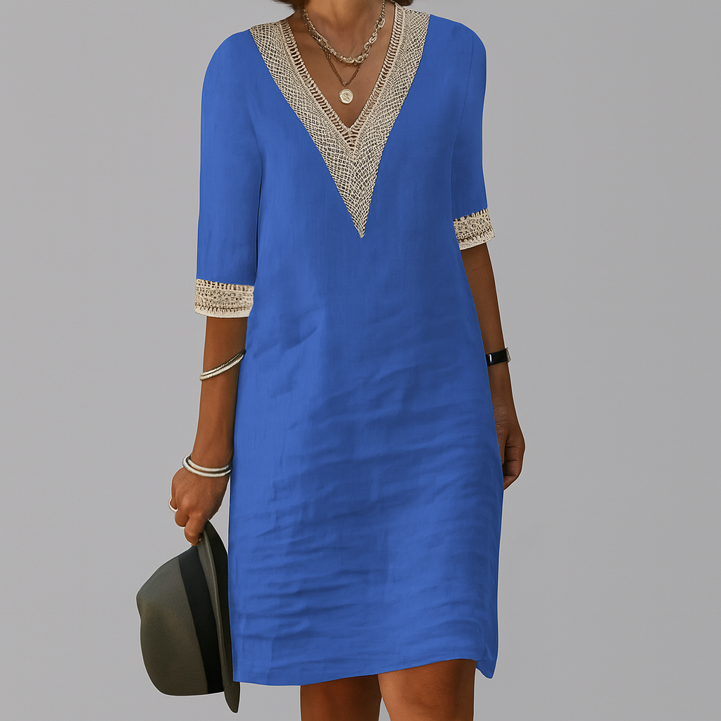 Women’s Stylish Linen Summer Dress
