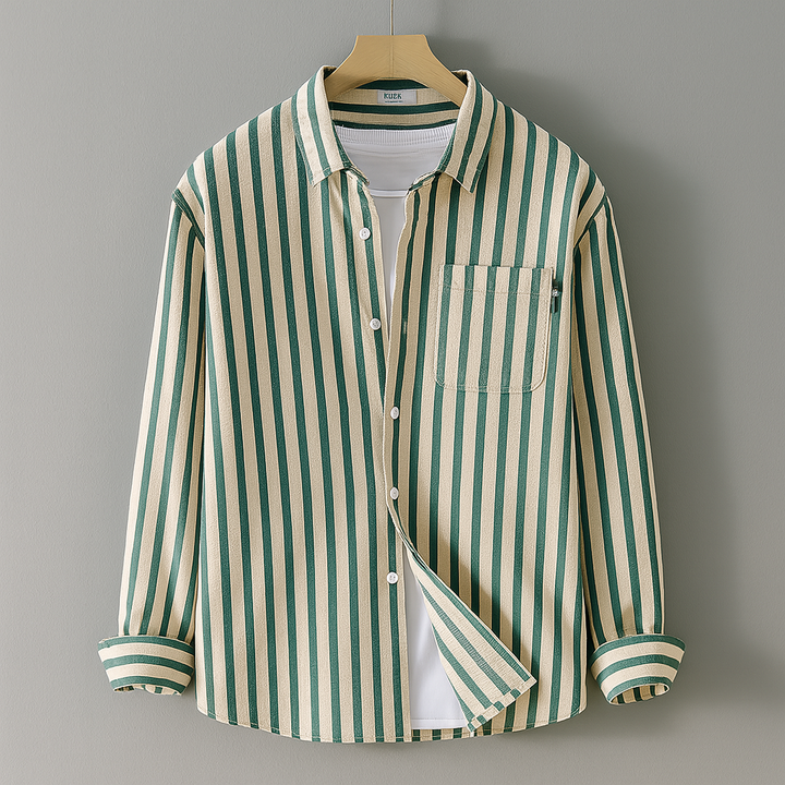 comfortable Long Sleeve Style with Chest Pocket