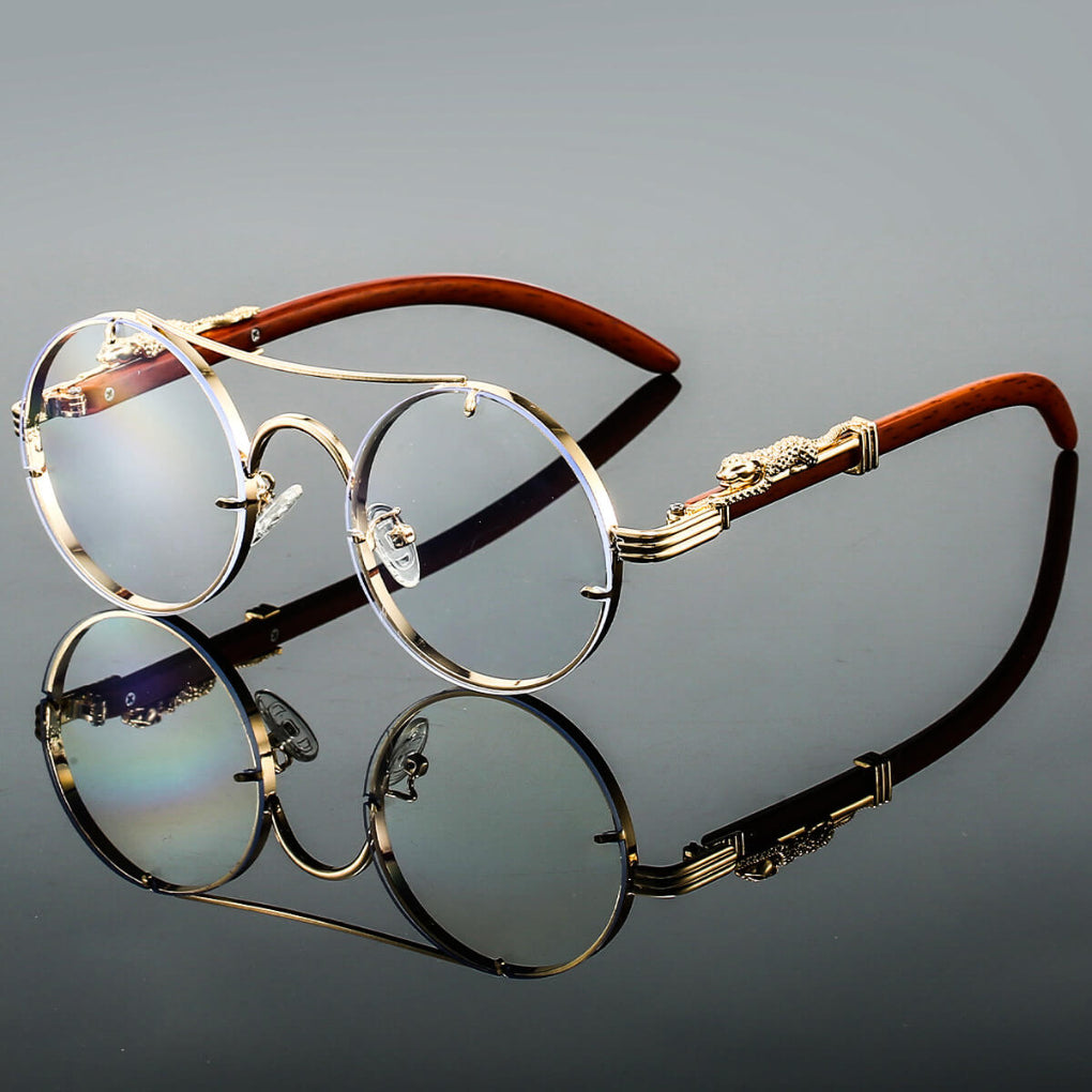 Retro Sunglasses Made of Metal