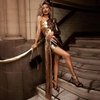 Elisa – Luxe Mini Dress with Sequins for a Radiant and Elegant Look