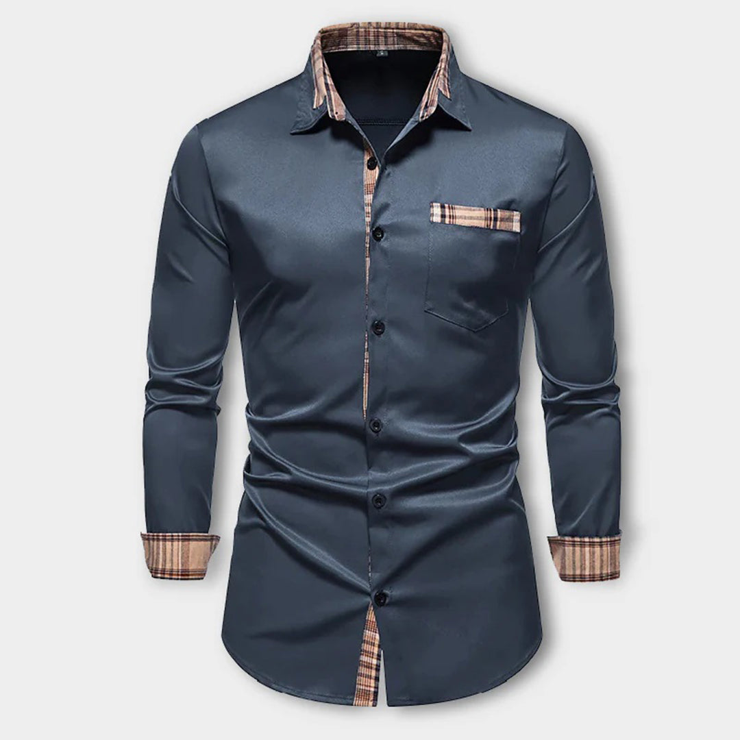 Modern Fit Contrast Shirt