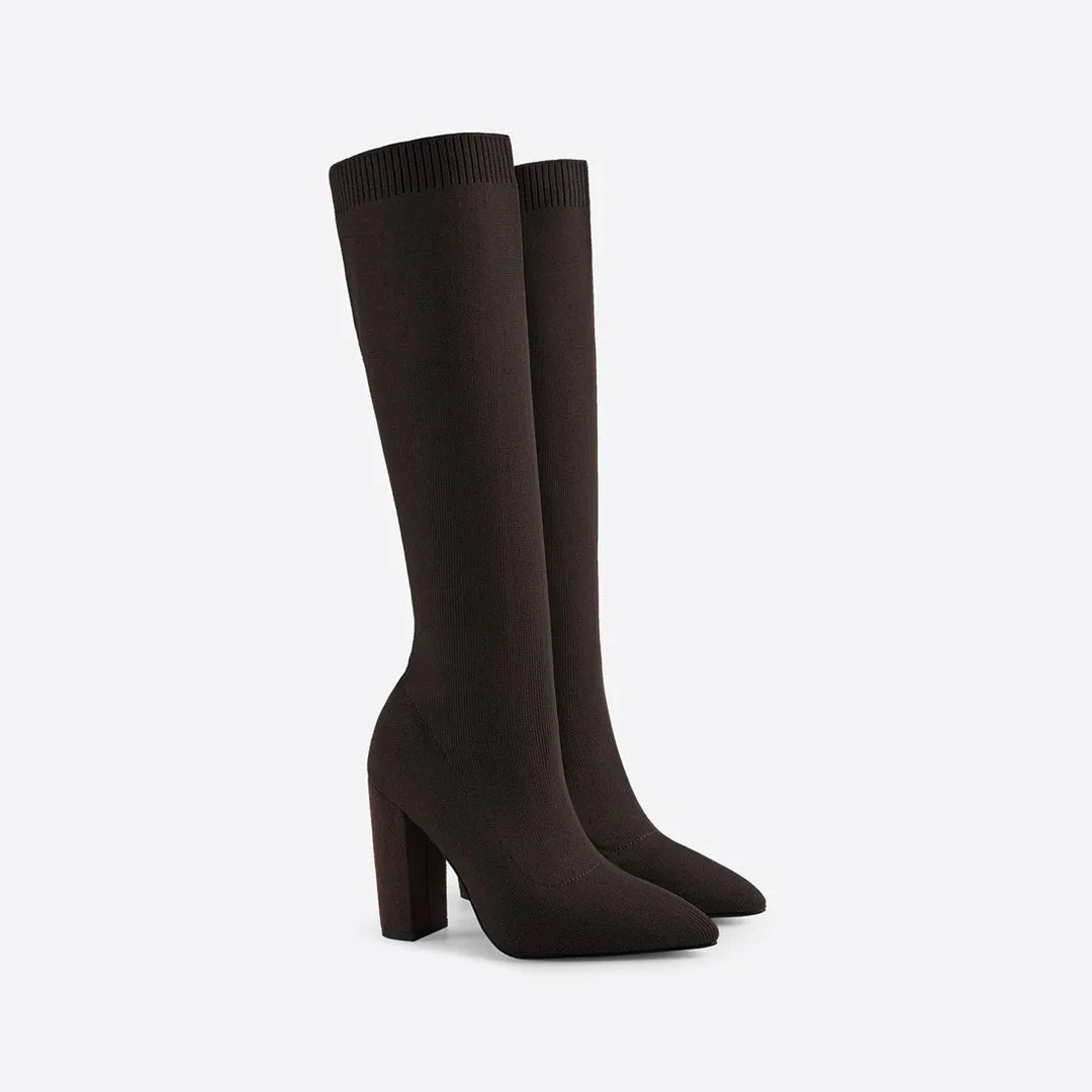 Women's Knee-High Stretch Boots