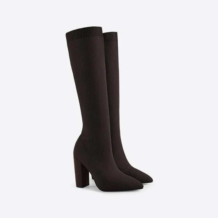 Women's Knee-High Stretch Boots