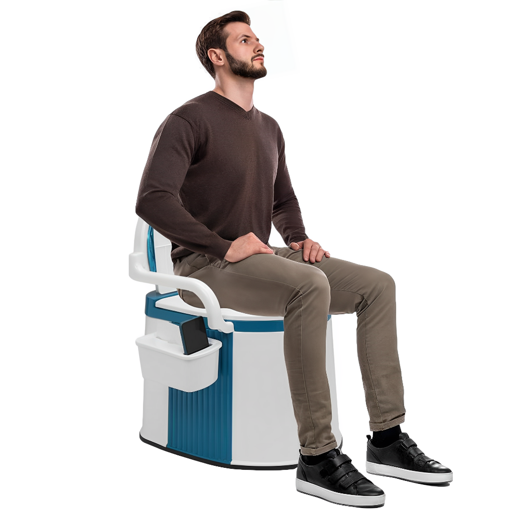 Outdoor And Indoor Portable Toilet For Adults And Elderly 0