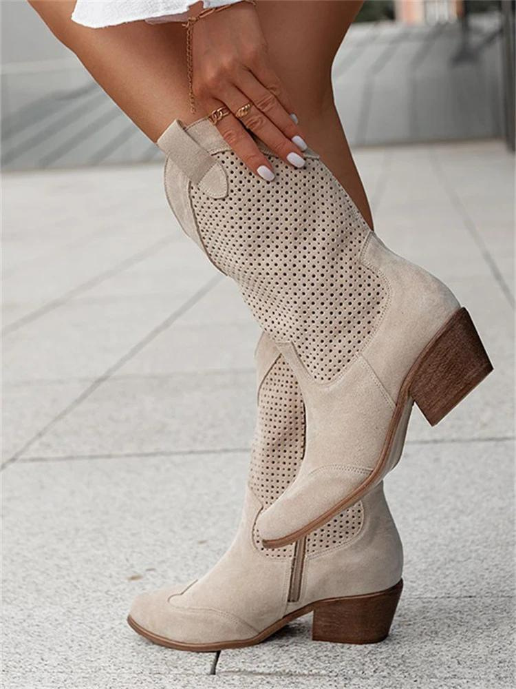 Mid-high Cowboy Boots for women