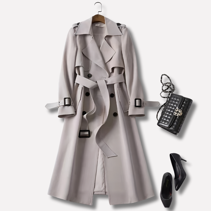 Vintage Trendy Trench Coat for Women Timeless Edge with Modern Appeal