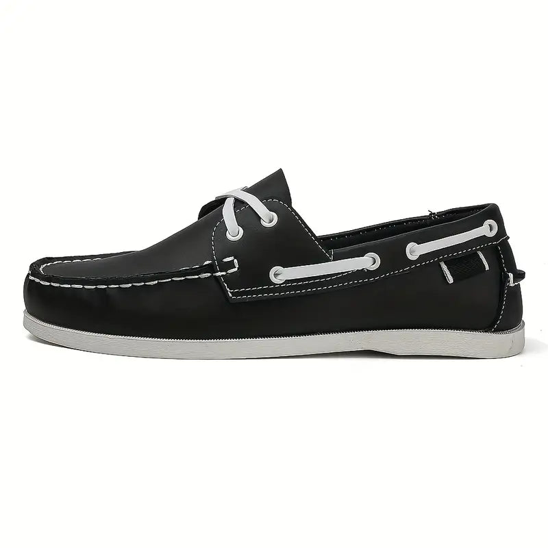 Men’s Retro Lace‑Up Vintage Boots