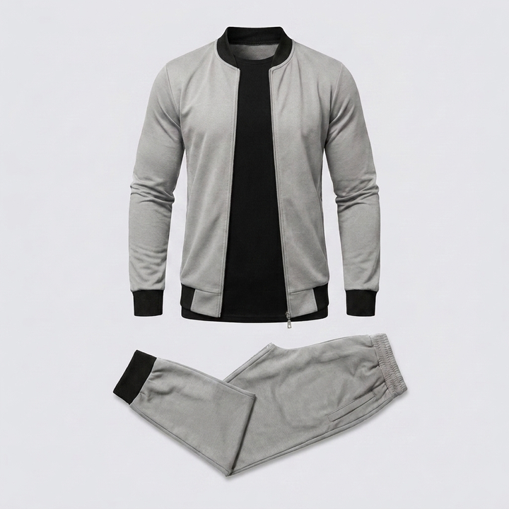 Men’s Zip Tracksuit Set