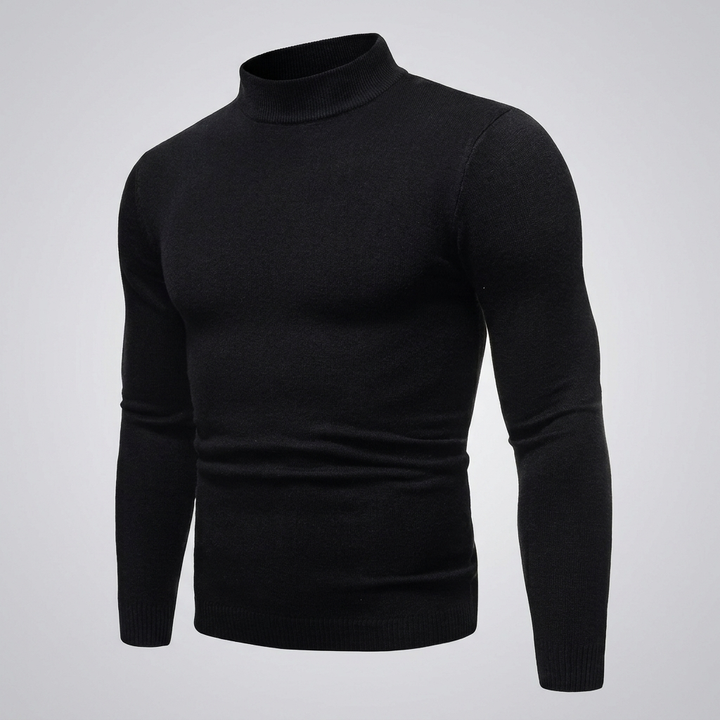 Slim Turtleneck Sweater for Modern Spring Layering