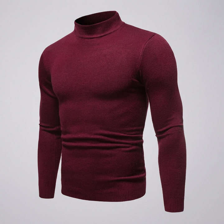 Slim Turtleneck Sweater for Modern Spring Layering
