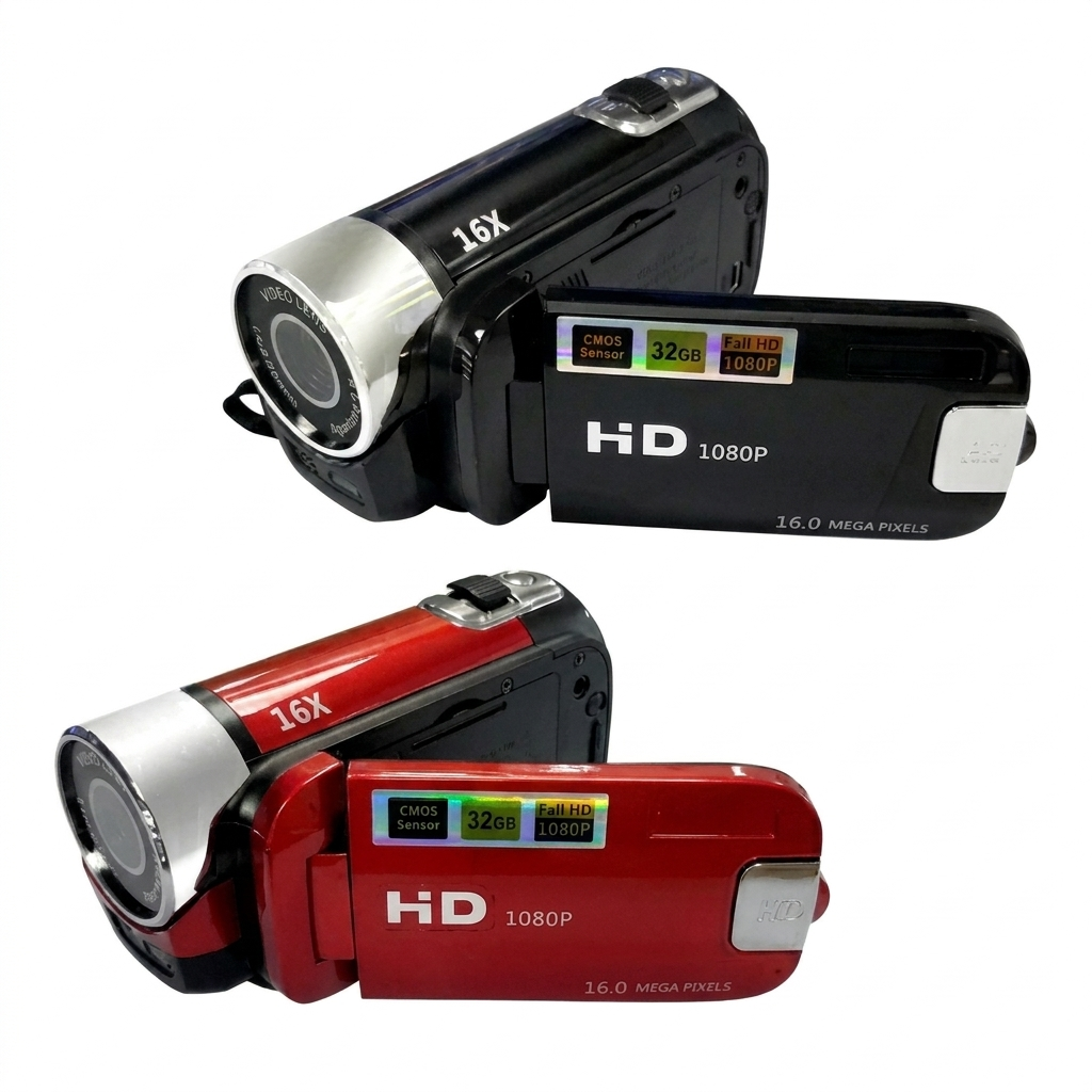 1080P Full HD Vlogging Camera with Night Shoot