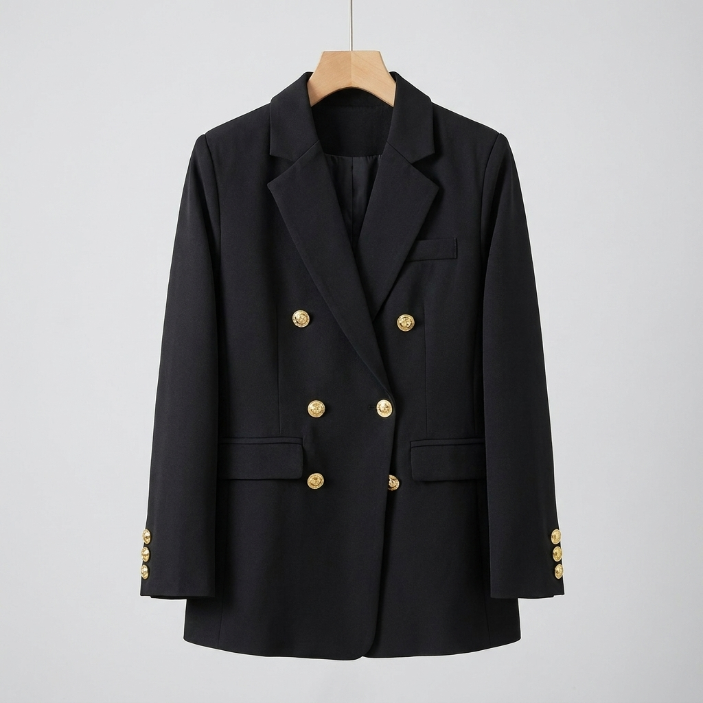 Women's Tailored Double Breasted Blazer