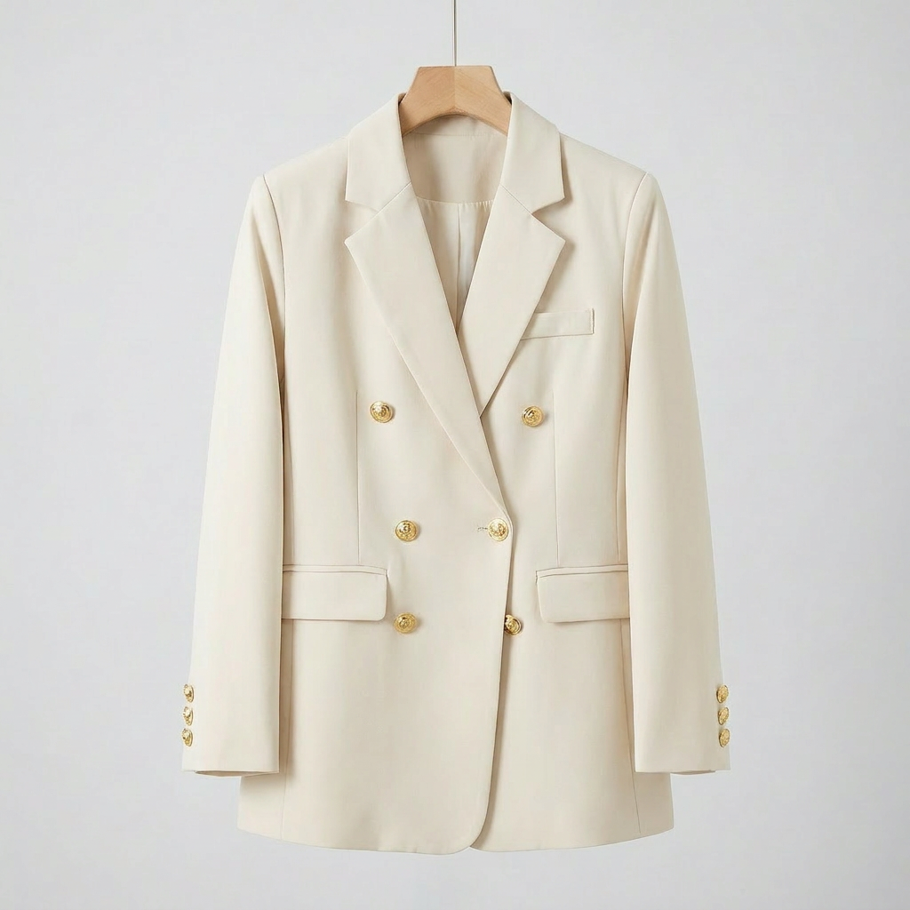 Women's Tailored Double Breasted Blazer