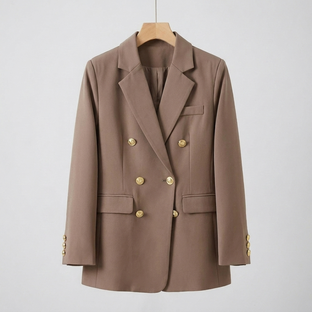 Women's Tailored Double Breasted Blazer
