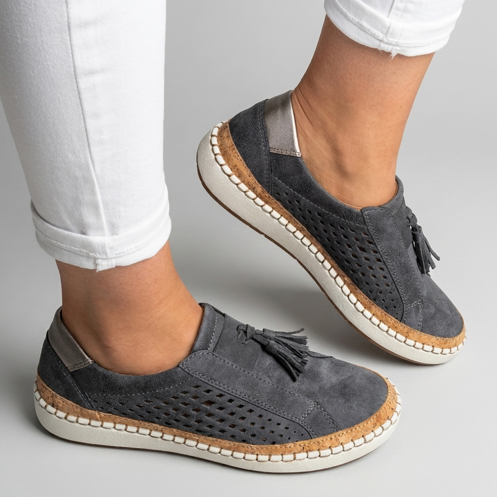 Comfortable Women's Slip-On Platform Shoes