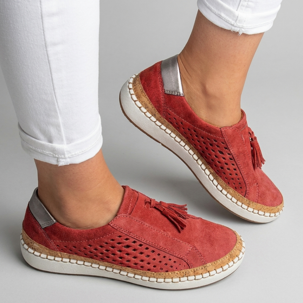 Comfortable Women's Slip-On Platform Shoes