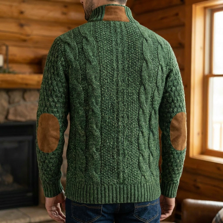 Men's Patchwork Sweater