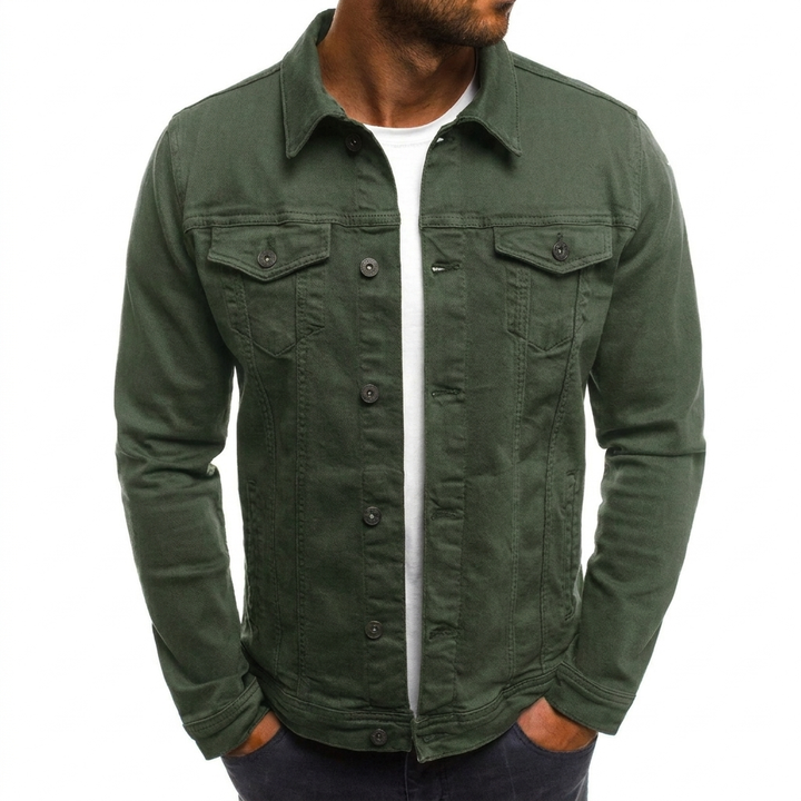 Men's Premium Denim Jacket – Stylish & Durable