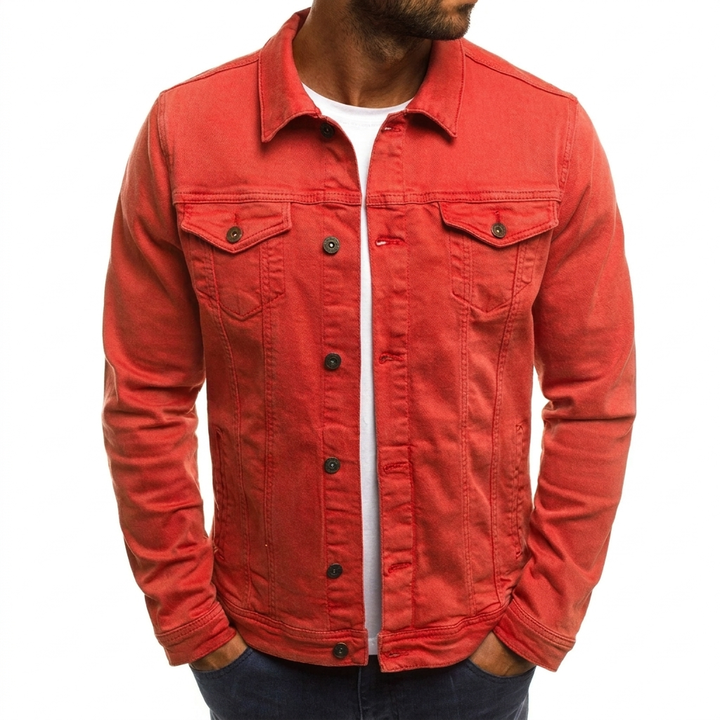 Men's Premium Denim Jacket – Stylish & Durable
