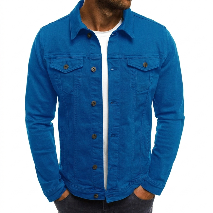 Men's Premium Denim Jacket – Stylish & Durable