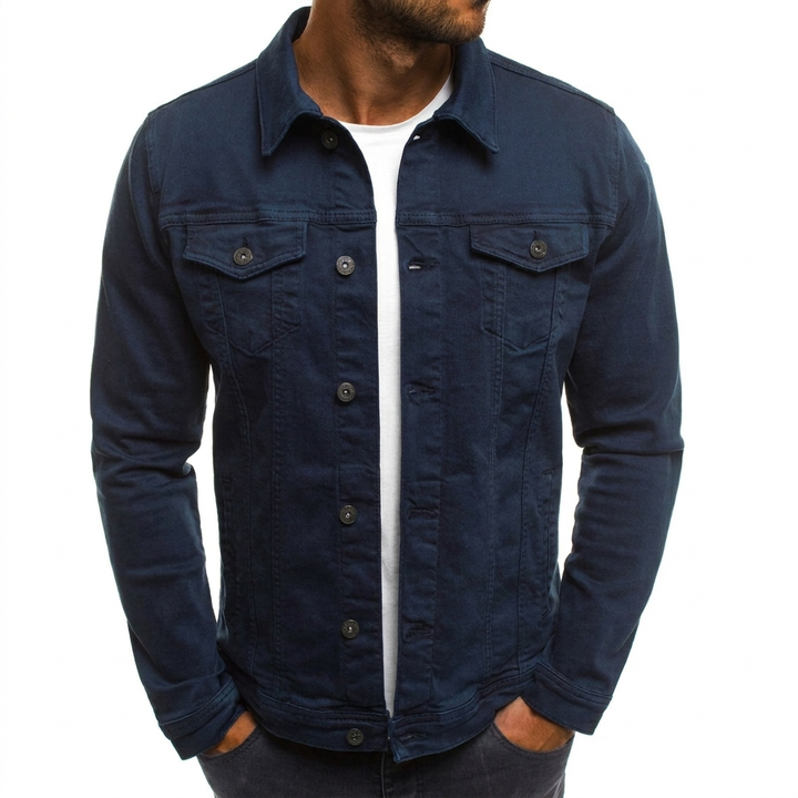 Men's Premium Denim Jacket – Stylish & Durable
