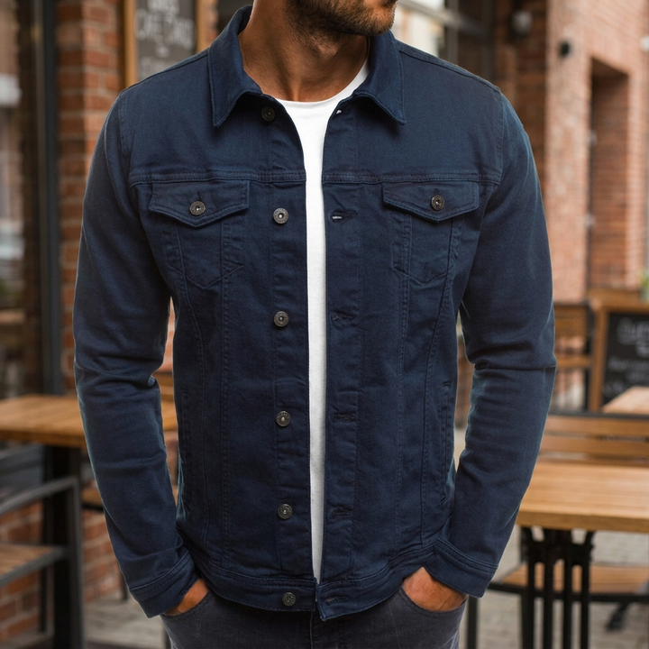 Men's Premium Denim Jacket – Stylish & Durable