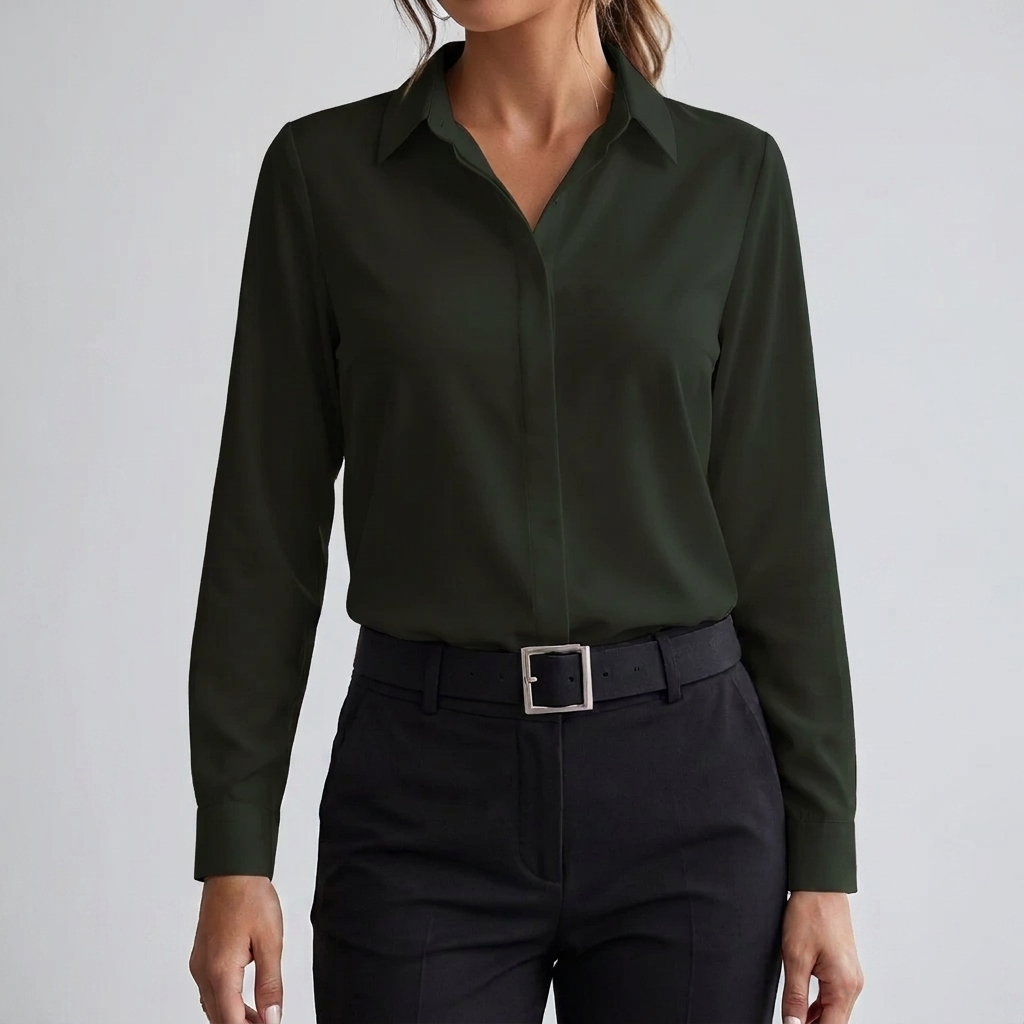 Modern Women’s Work Blouse