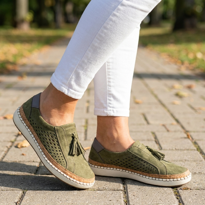 Comfortable Women's Slip-On Platform Shoes
