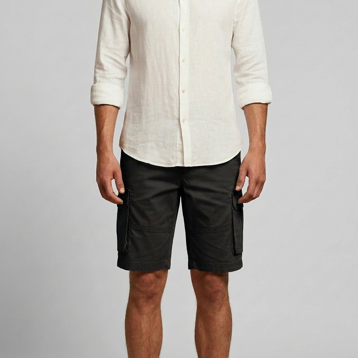 Men's Zip Cargo Shorts