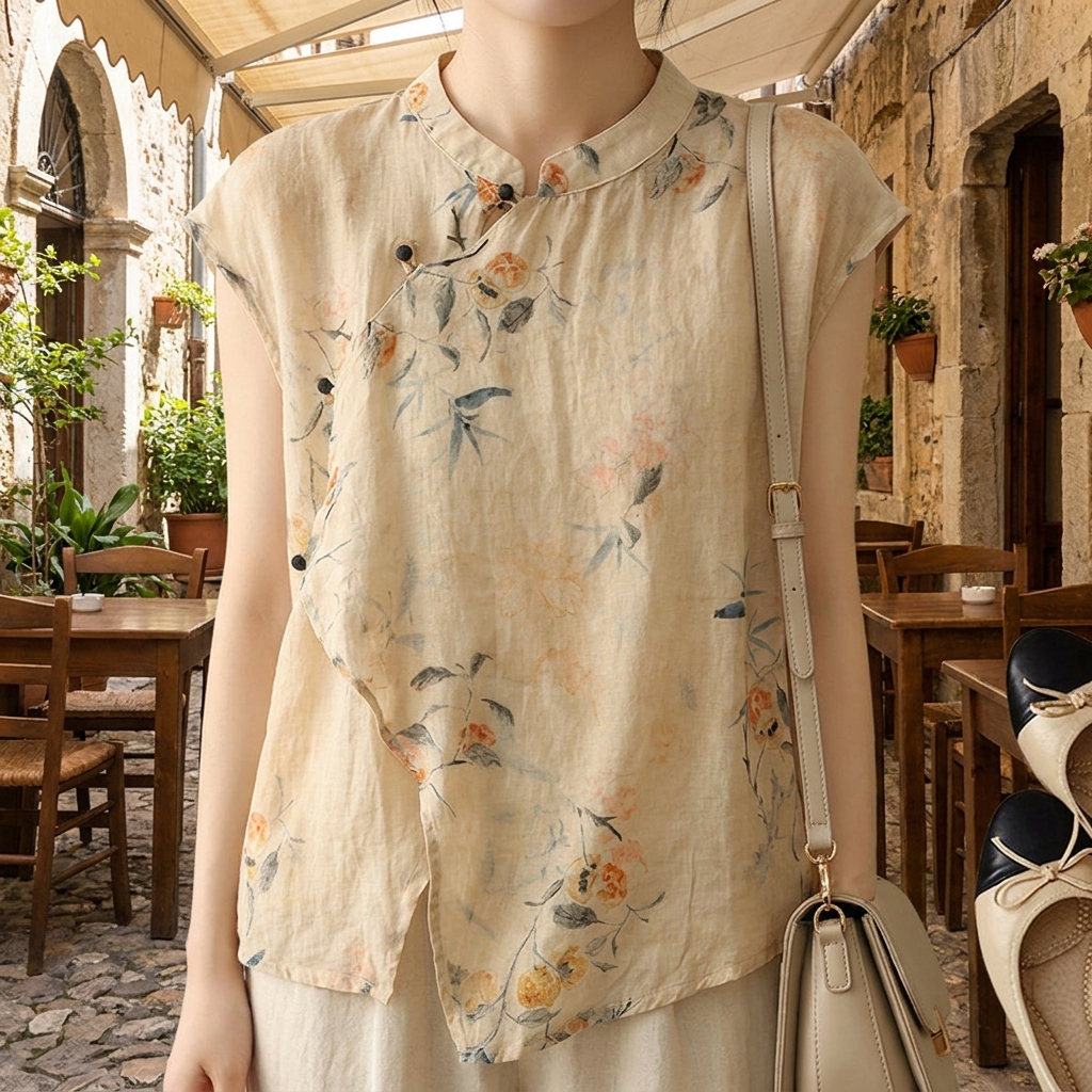 Chic Asymmetrical Blouse