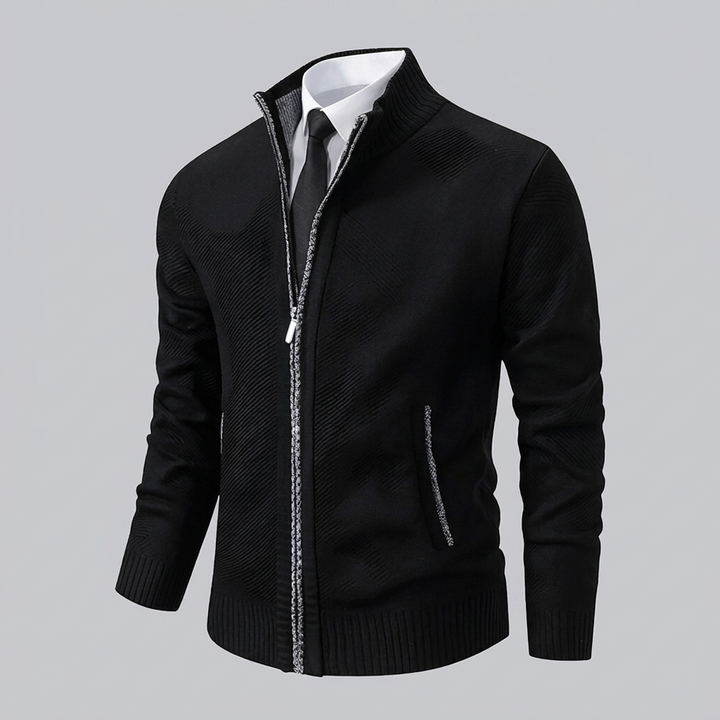 Men's Casual Zip Sweater