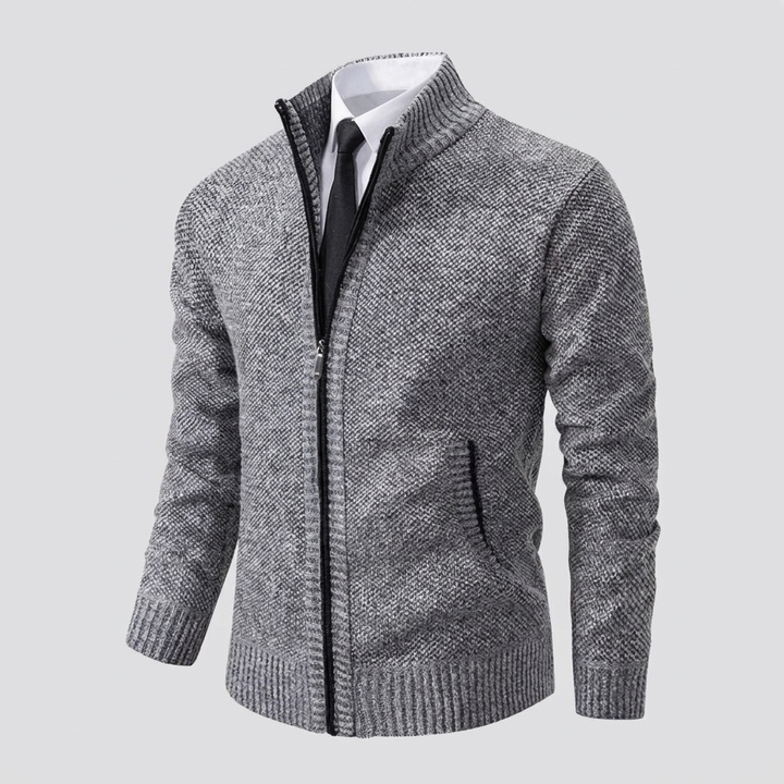 Men's Casual Zip Sweater