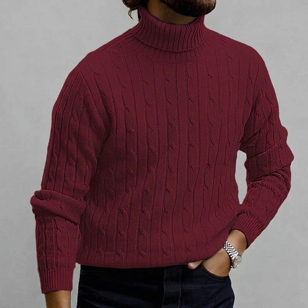 Men's Turtleneck Sweater