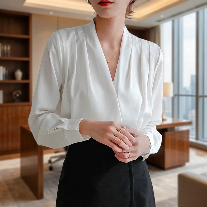 Women's Elegant V-Neck