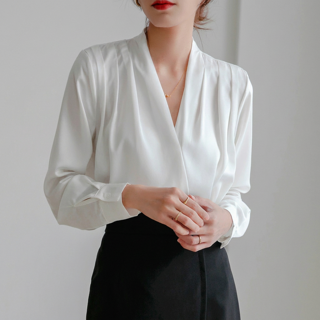 Women's Elegant V-Neck