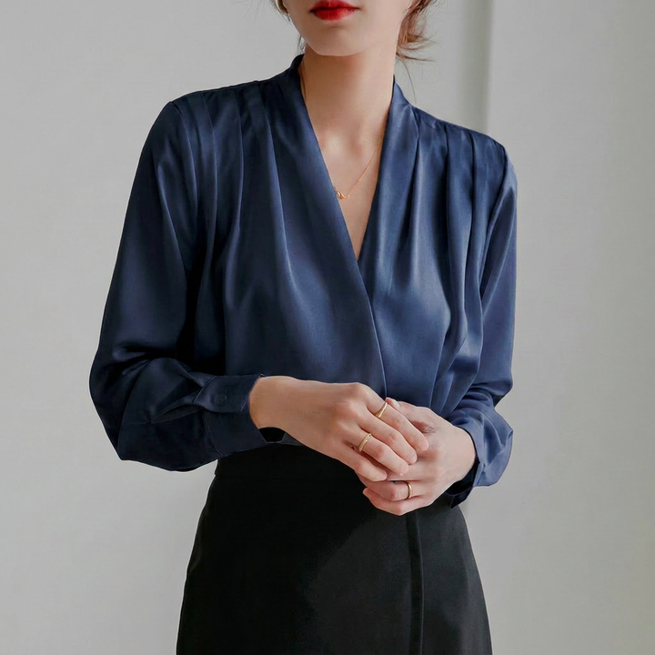 Women's Elegant V-Neck