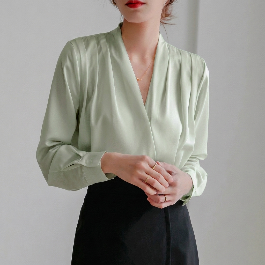 Women's Elegant V-Neck