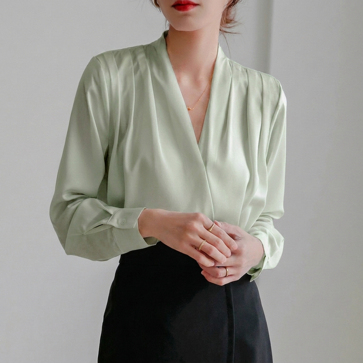 Women's Elegant V-Neck