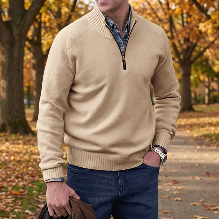 Men's High Neck Sweater