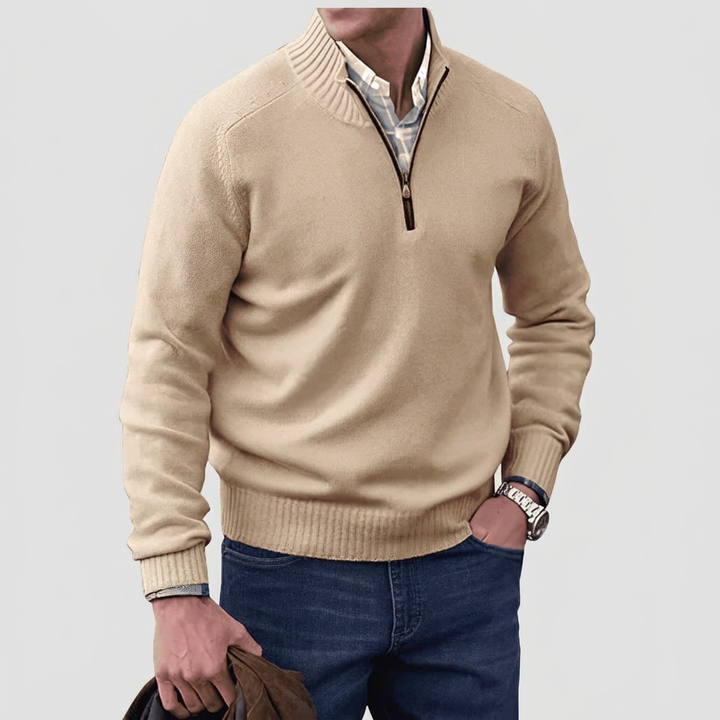 Men's High Neck Sweater