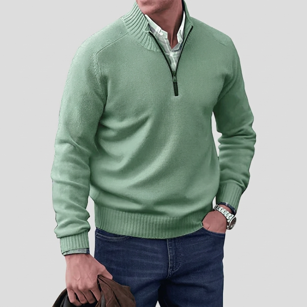 Men's High Neck Sweater