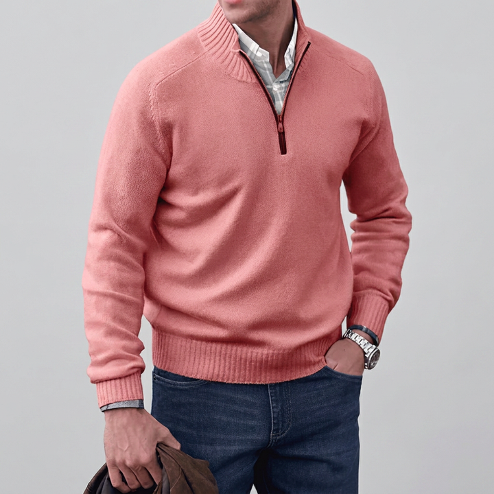 Men's High Neck Sweater