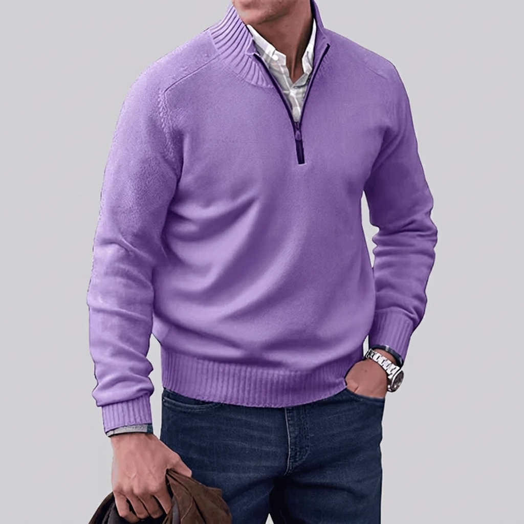 Men's High Neck Sweater