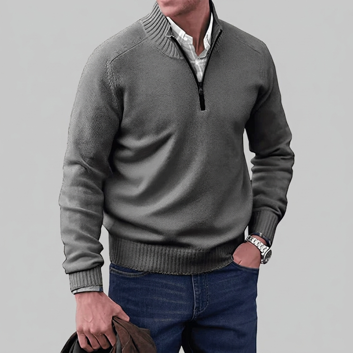 Men's High Neck Sweater