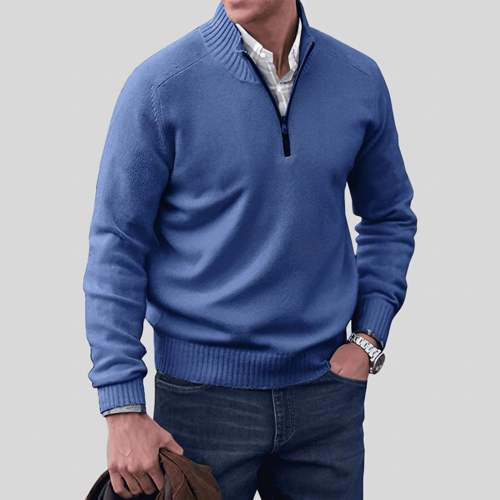 Men's High Neck Sweater