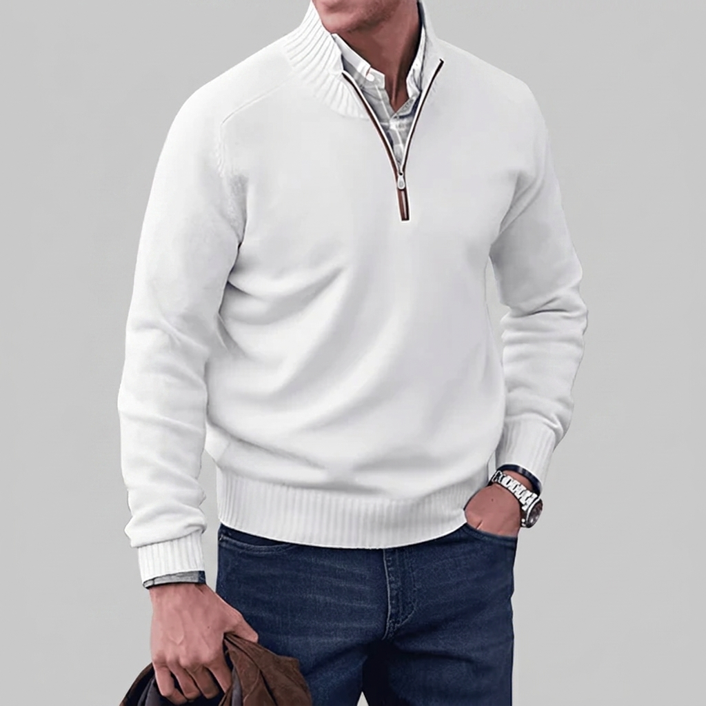 Men's High Neck Sweater