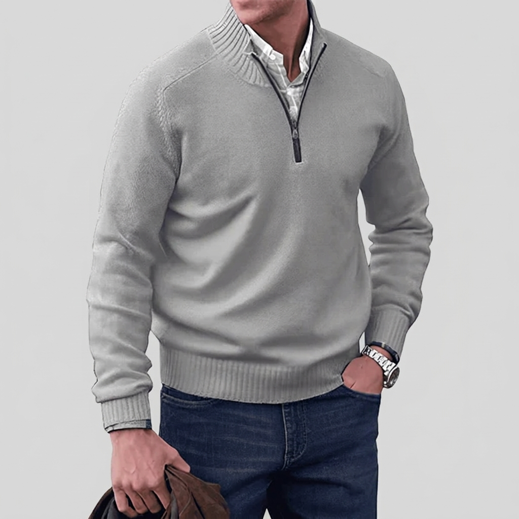 Men's High Neck Sweater
